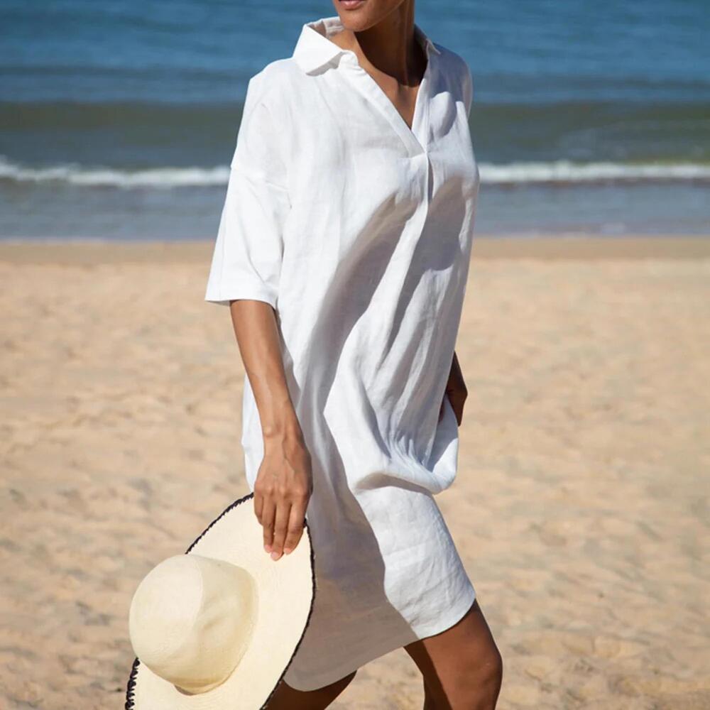 Beaumont organic white dress
